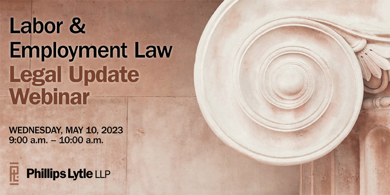 Labor & Employment Legal Update | May 10, 2023