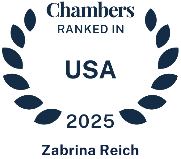 Zabrina V. Reich Chambers 2025 Badge