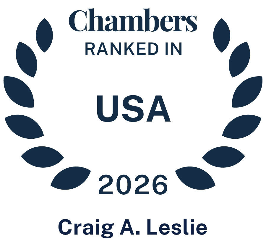 Chambers USA 2026 Craig A. Leslie