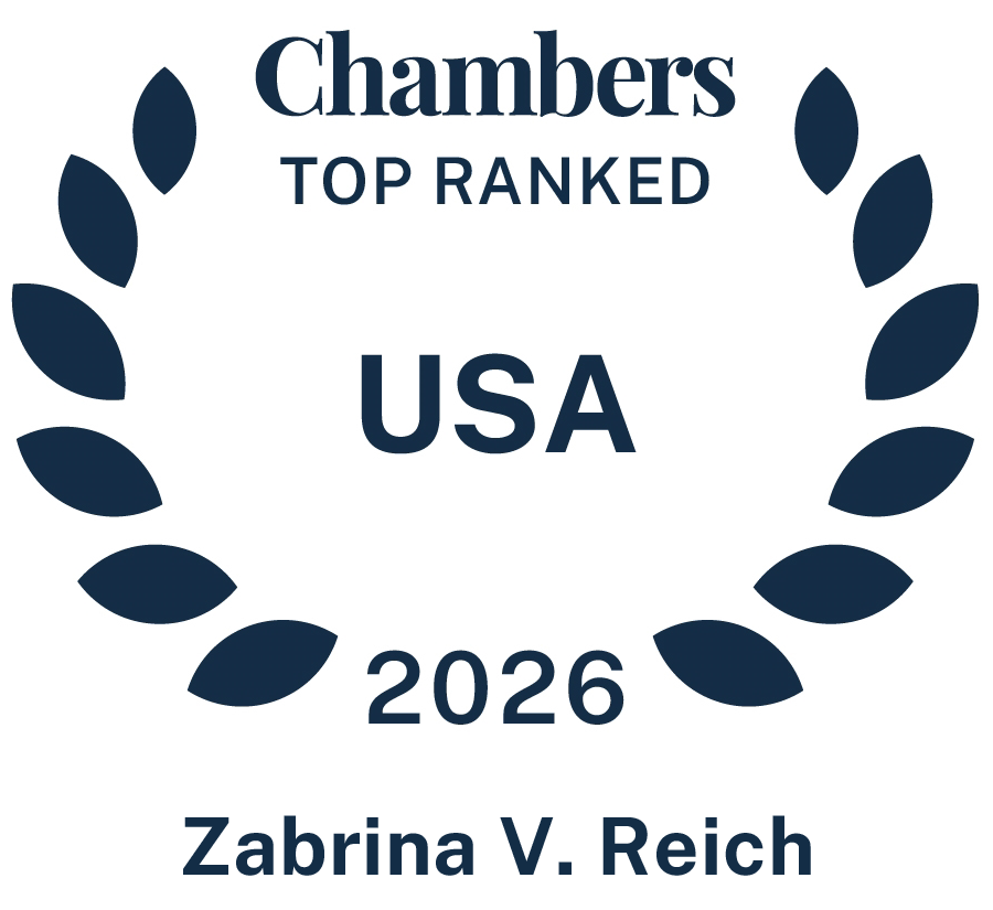 Chambers USA 2026 Zabrina V. Reich