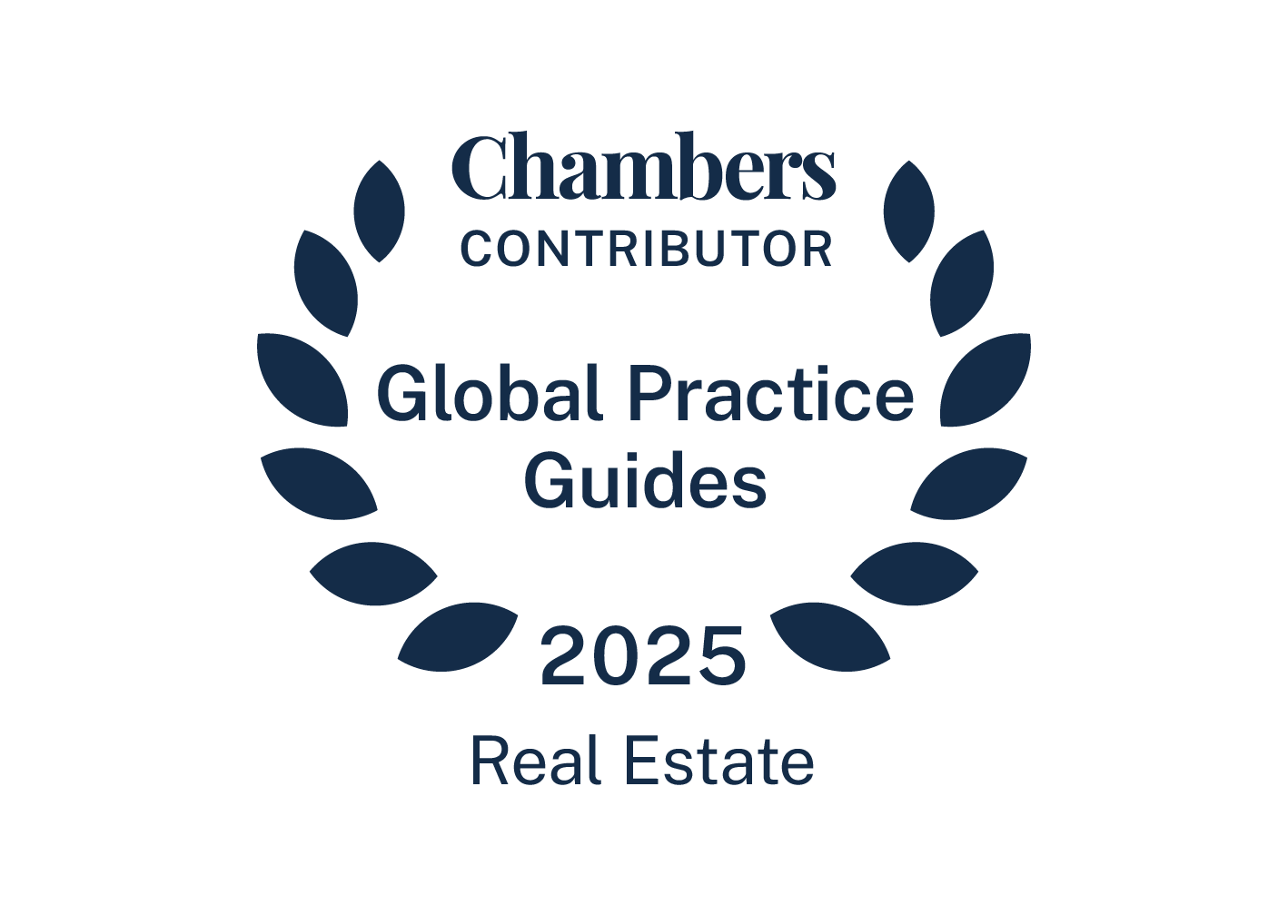 Chambers Global Practice Guide Contributor 2025 Real Estate