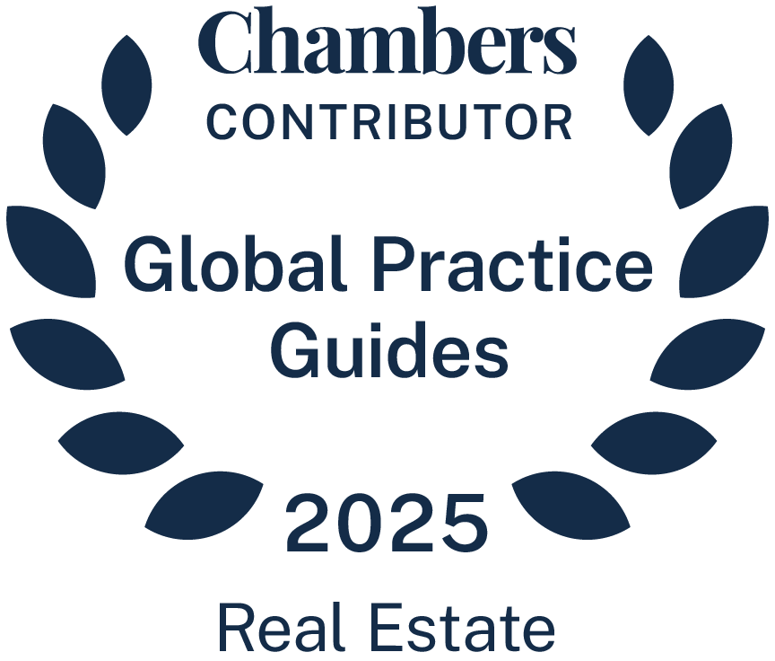 Chambers Global Practice Guide Contributor Badge 2025 Real Estate