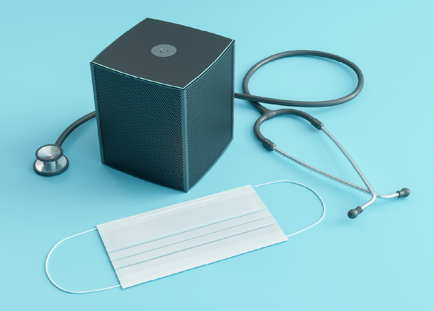 Stethoscope with Smart Speaker