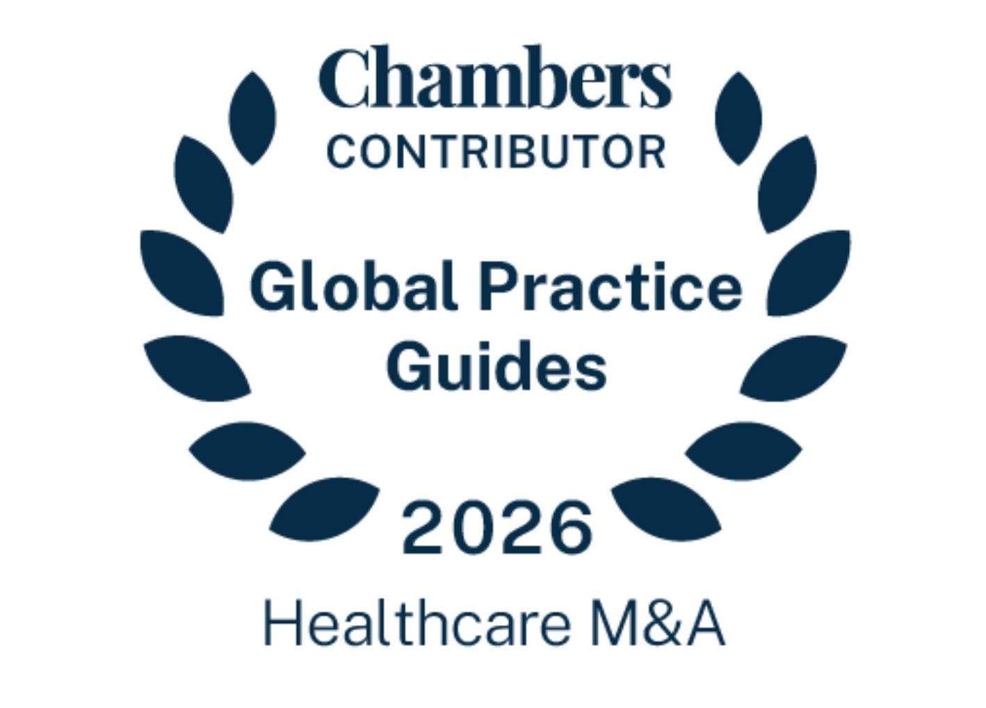 Chambers Contributor Global Practice Guides 2026 Healthcare M&A
